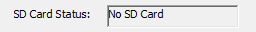 7. SD Card Status