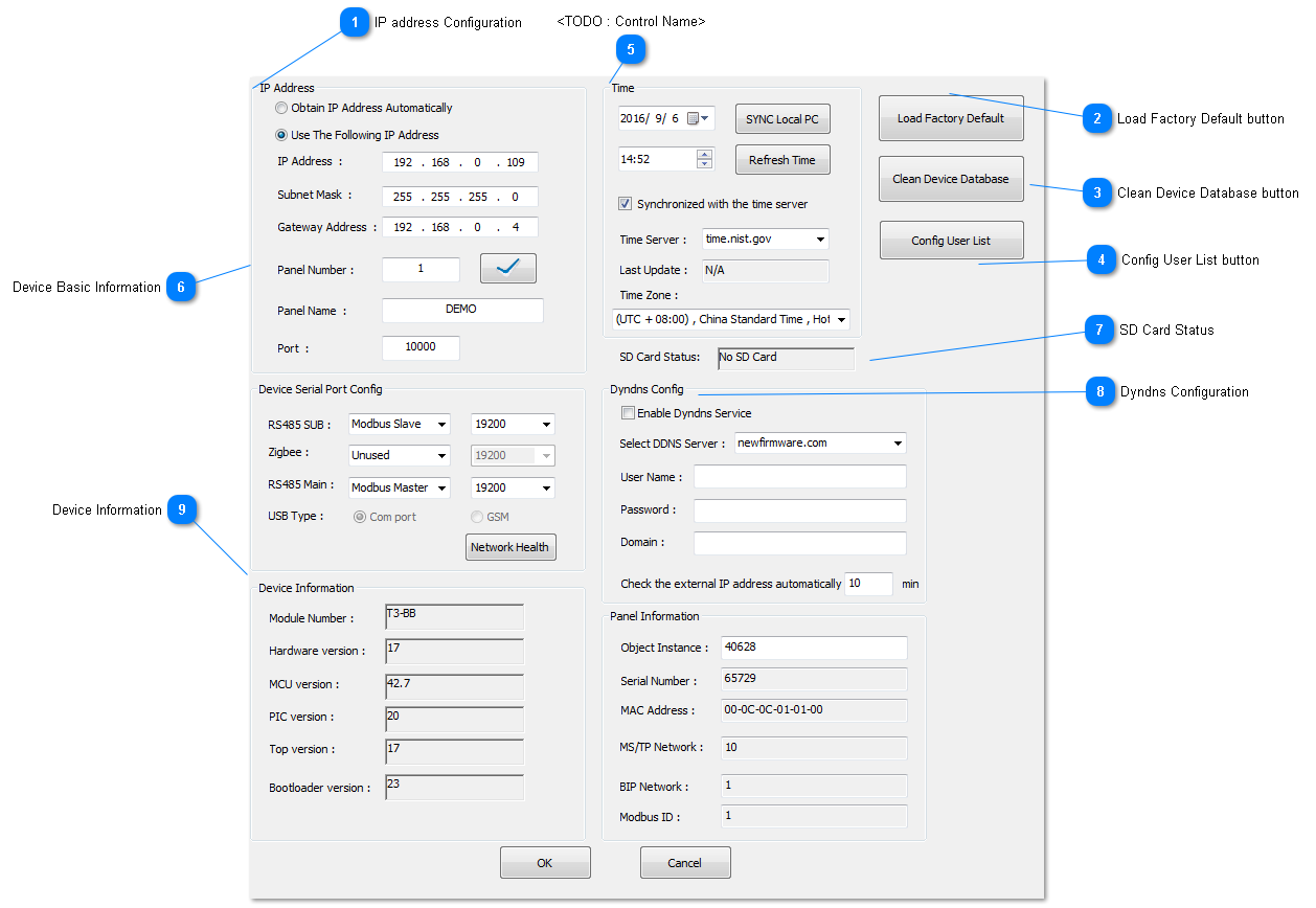 IP SETTINGS