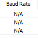 6. Baud Rate