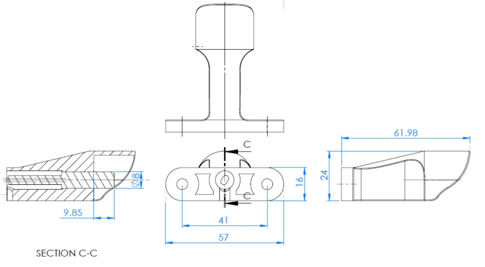 Outdoor Air Temperature Sensor, Overmolded Bravo Controls