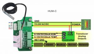 Humidity and Temp Transmitters - Bravo Controls