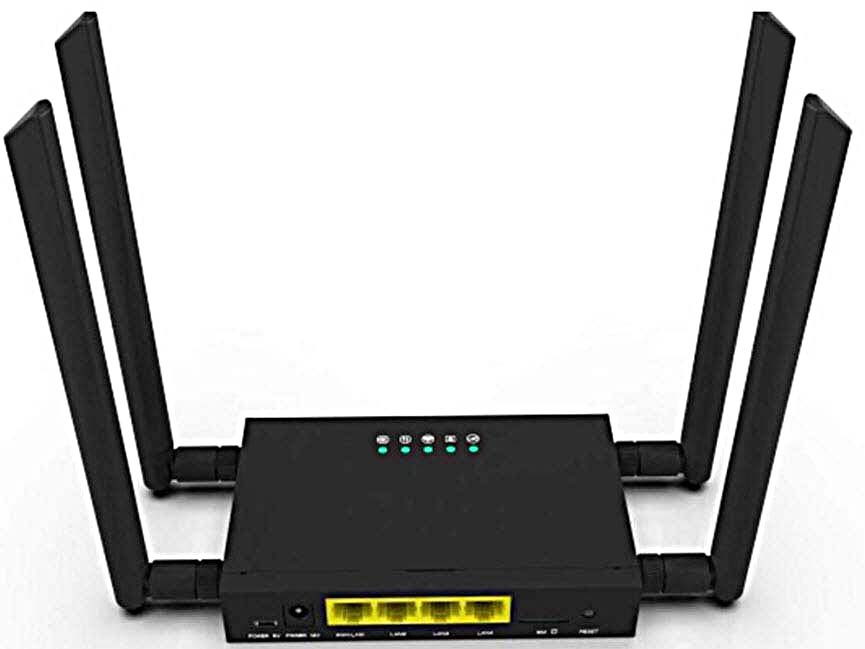 4 G WiFi Wireless Router - Controls
